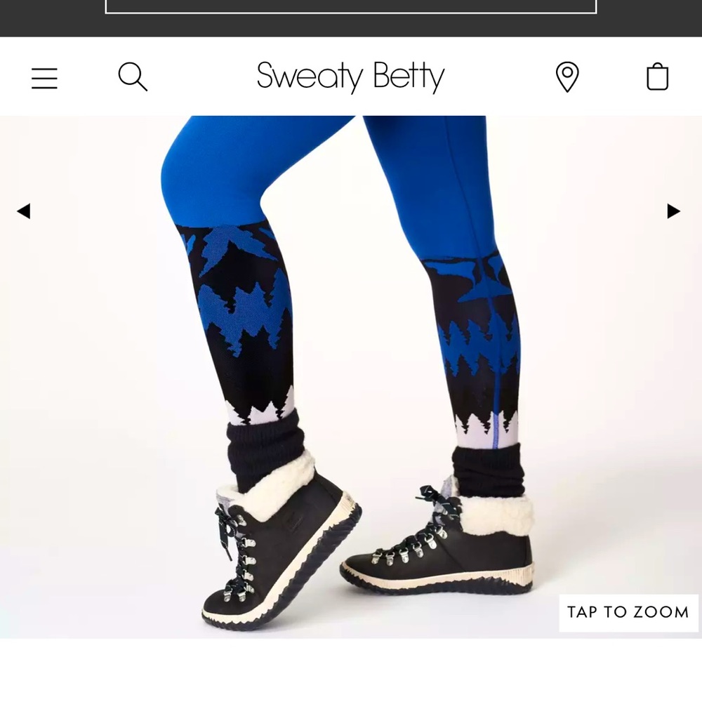 Sweaty Betty Ski Base Layer pants. Worn once.